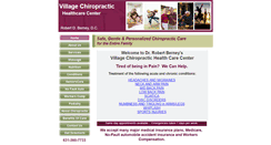 Desktop Screenshot of berneychiro.com